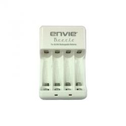 Envie Beetle Camera Battery Charger, Compatible Battery Size AA & AAA 