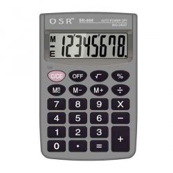 OSR SR-608 8Digit Calculator, Type Basic Calcualtor, Display 8Digit