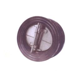 Unik Cast Iron Check Valve with SG Iron Disc, Size 80mm, Type Dual Plate Wafer