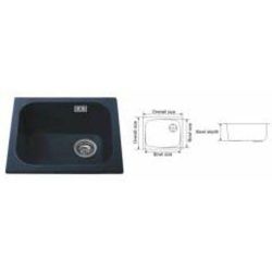 Nirali Harmony LV 2 Kitchen Sink, Size: 860 x 510mm