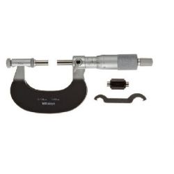 Mitutoyo 104-139 Adjustable Outside Micrometer, Size 0-100mm