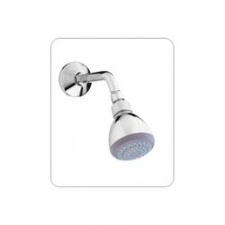 Parryware T9981A1 Single Flow Overhead Shower, Color Silver