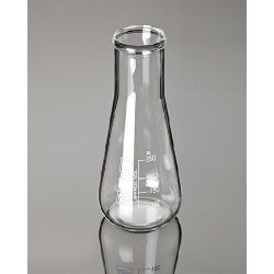 Glassco 232.202.02 Wide Neck Erlenmeyer Flask, Capacity 50ml