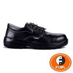 Fuel 639-8306 Spear Low Cut Laced Up Steel Toe Safety Shoes, Color Black