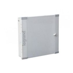 Legrand 6077 12 Ekinoxe TM MCB Distribution Box with Metal Door, Number of Module 12