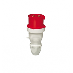 Hensel 239306 Plug Watertight, Current Rating 32A, No. of Pole 2P + E