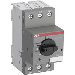 ABB Motor Starter with Extended Rotary Handle, Part No MO165-42, Current 32 A, Type Manual (438610020200)