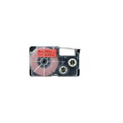 Casio XR-9RD1 Label Tape, Color Black on Red, Size 9mm