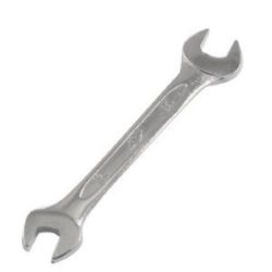 Jhalani Double Open End Spanner, Size 8 x 10mm, Plating Chrome Plated, Material Chrome Vanadium Steel