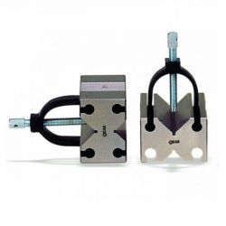 Ozar Precision V-Block and Clamp Set, Length 45mm, Width 40mm, Height 35mm