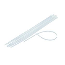 Super Deals SD651 Cable Tie, Color White, Size 100mm