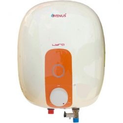 Venus Lyra 10R Water Heater, Color Ivory/Orange, Capacity 10l