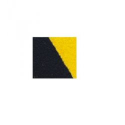 Mithilia Consumer Goods Pvt. Ltd. 678-2 Slip Guard-Coarse Resilient, Color Black/Yellow, Size 50 x 6.1m