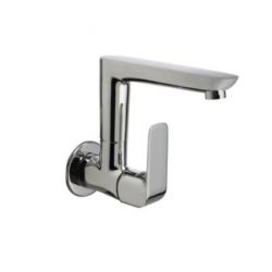 Hindware F400021 Sink Cock With Swivel Casted Spout, Finsih Chrome