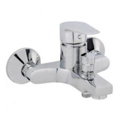 Hindware F360018 Single Lever Bath And Shower Mixer, Finsih Chrome