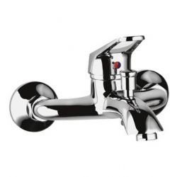 Hindware F210012 Single Lever Bath And Shower Mixer, Finsih Chrome
