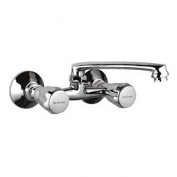 Hindware F200023 Sink Mixer With Swivel Casted Spout, Finsih Chrome