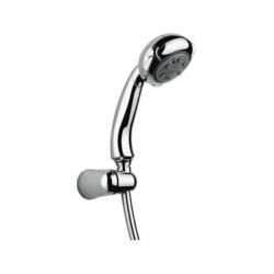 Hindware F160033 5 Flow Hand Shower With Rubbit Cleaning System, Finsih Chrome