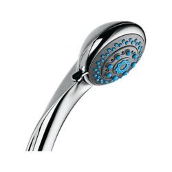 Hindware F160009 5 Flow Hand Shower With Double Lock, Finsih Chrome