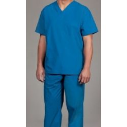 Sanctum SWM 5001 Doctors Scrub/Patients Scrub, Size 4XL, Color Royal Blue