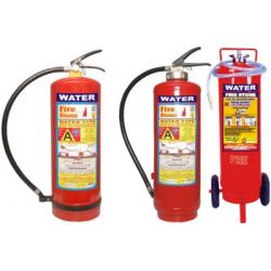 Firecon Water CO2 Squeeze Grip Cartridge Operated Type Fire Extinguisher, Capacity 9l