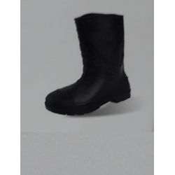 Metro PVC Gum Boot, Size 7, Color Black, Height 345mm