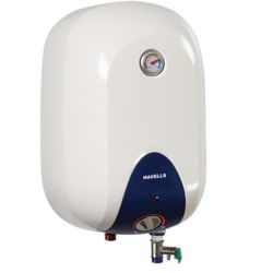 Havells Bueno Electric Storage Water Heater, Capacity 15l, Color White-Blue