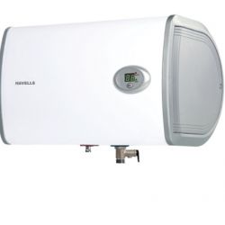 Havells Fino Horizontal Electric Storage Water Heater, Capacity 25l, Color White