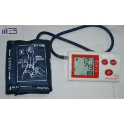 MES ELBP-X1 Digital Blood Pressure Monitor, Length 12cm, Width 10cm, Color White
