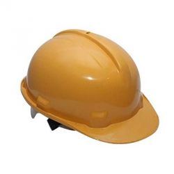 Maxx Semi Hard Safety Helmet, Color Yellow, Material Hdpe
