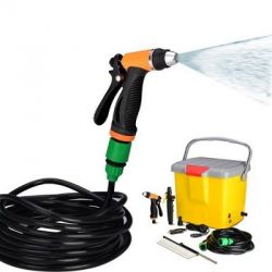 Homepro Portable Automatic Car Washer without Air Compressor, Weight 3.1kg, Capacity 16l, Dimension 38 x 32 x 30cm