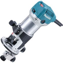 Makita 3709 Trimmer, Power 530W, Capacity 6mm, Speed 30000rpm, Weight 1.5kg