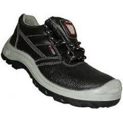 Hillson Soccer Black Safety Shoes, Toe Steel