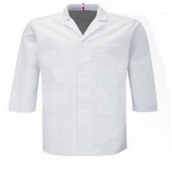 Solsafe  SI-LBCOT Work Wear Suit, Color White, Size M, Weight 0.35kg