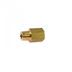 Super Male & Female Adapter, Size 1/4 - 1/2inch, Material Brass