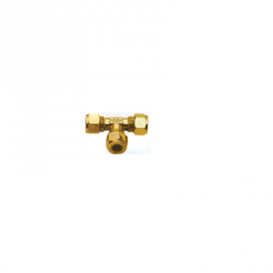Super Tee, Size 3/8inch, Material Brass