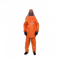 Saviour BPSAV-CGSDS Seam sealed Chemguard Suit, Color Orange