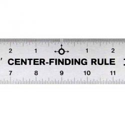 Kristeel Shinwa CFR 6 Center Finding Ruler, Size 150mm