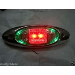 starlight Bumper & Under Hood Light with Polycarbonate Lens, Size 6inch, No. of LED 8, Color Red
