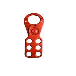 Asian Loto ALC-CHSPP Lockout Hasp, Size 25mm, Color Red