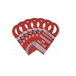 Asian Loto ALC-LST-R Scaffolding Tag, Color Red