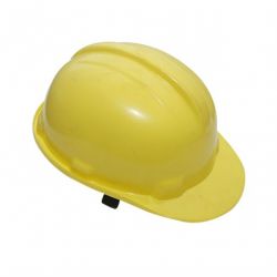 Safari Semi Safety Helmet, Color Yellow