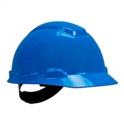 3M H-703R Ratchet Suspension Hard Hat, Color Blue
