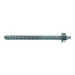 Fischer RG 18X125 M12 Threaded Rod, Series RGM, Material Zinc Plated Steel, Threaded Rod Length 125mm, Part Number F002.J50.562