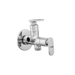 Kerro FU-12 Two-Way Angle Cock Faucet, Model Fusion, Material Brass, Color Silver, Finish Chrome