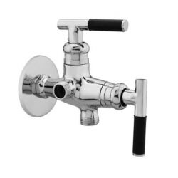 Kerro CA-12 Two-Way Angle Cock Faucet, Model Cartier, Material Brass, Color Silver, Finish Chrome
