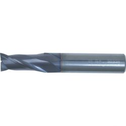 Swiss Tech SWT1656002A ST/SH Short 2FL Slot Drill Q-Coat, Diameter 2.00mm, Flute Length 6.0mm, Overall Length 45.0mm