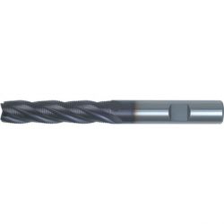 Swiss Tech SWT1659610A HSS-Cobalt PM Weldon Fine Pitch Ripper TiALN, Diameter 10.00mm, Flute Length 45.0mm, Overall Length 95.0mm
