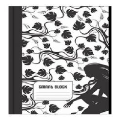 Matrikas SB-STD-U-DSB-STD-U-D Smart Block Note Book, Size 170 x 240mm, Design D, Unruled
