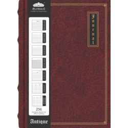 Matrikas ANTIQUE-JRNL-A5-MAROON Antique Journal, Size 147 x 205mm, Maroon Color, Ruled